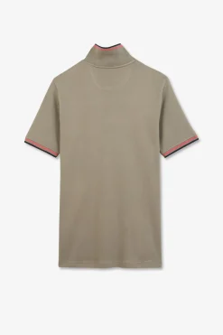 Outlet Poo Kaki En Coton Pia Homme Polos