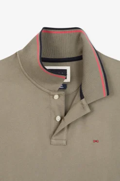 Outlet Poo Kaki En Coton Pia Homme Polos