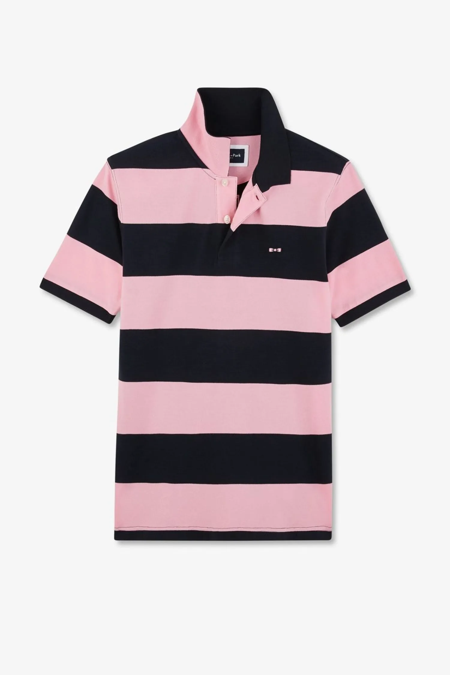 Hot Poo anche Courte Cerce arine Et Roe En Pique Coton Homme Polos