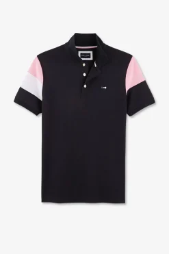 Best Poo anche Courte arine Tricoore En Pique Coton Detai Noeud Homme Polos