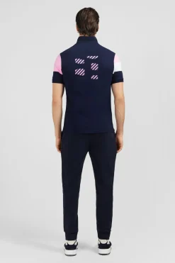Best Poo anche Courte arine Tricoore En Pique Coton Detai Noeud Homme Polos