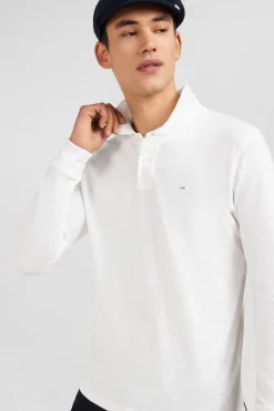 Outlet Poo anche ongue Banc Uni En Pique De Coton tretch Homme Polos