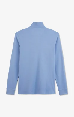 Clearance Poo anche ongue Beu Uni En Pique De Coton tretch Homme Polos