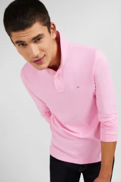 New Poo anche ongue Roe Uni En Pique De Coton tretch Homme Polos