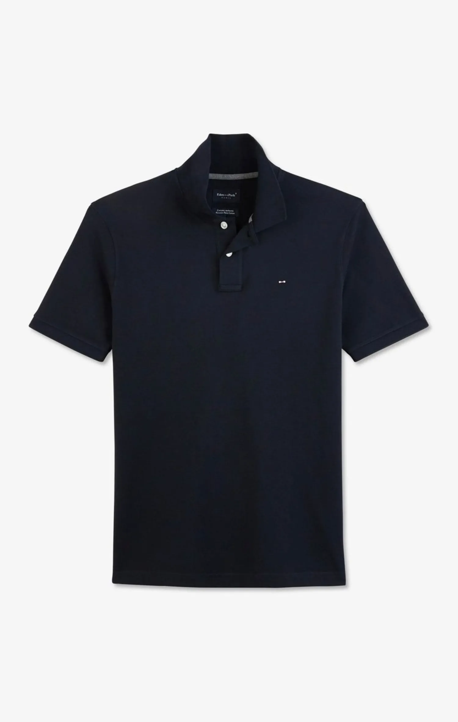 Clearance Poo Noir En Coton Pia tretch Homme Polos