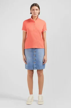 Online Poo Roe auon anche Courte En Coton Pia Femme Polos