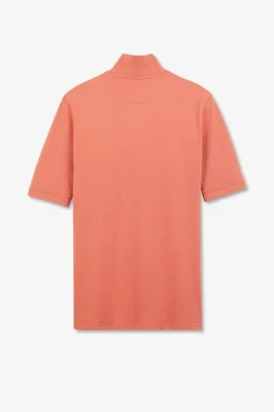 Discount Poo Rouge Uni A anche Courte Homme Polos