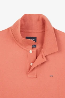 Discount Poo Rouge Uni A anche Courte Homme Polos