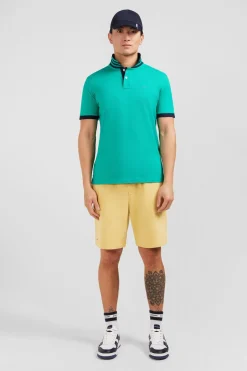 Online Poo Vert anche Courte Homme Polos