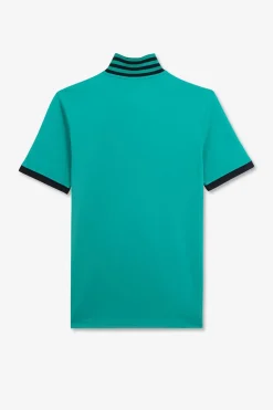 Online Poo Vert anche Courte Homme Polos