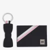 Clearance Porte-Cles Et Porte Carte Bleu Marine Homme Portes-Cartes