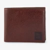 Hot Porte Feuille En Cuir Marron Fonce Homme Portefeuilles