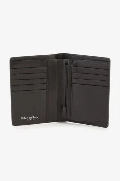 Sale Portefeuille Forme Francais Cuir Noir Homme Portefeuilles