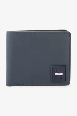 Discount Portefeuille Italien Gomme Bleu Fonce Homme Portefeuilles