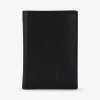 Outlet Porte Feuille Noir En Cuir Homme Portefeuilles