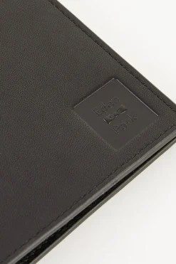 Online Portefeuille Passeport En Cuir Noir Homme Portefeuilles