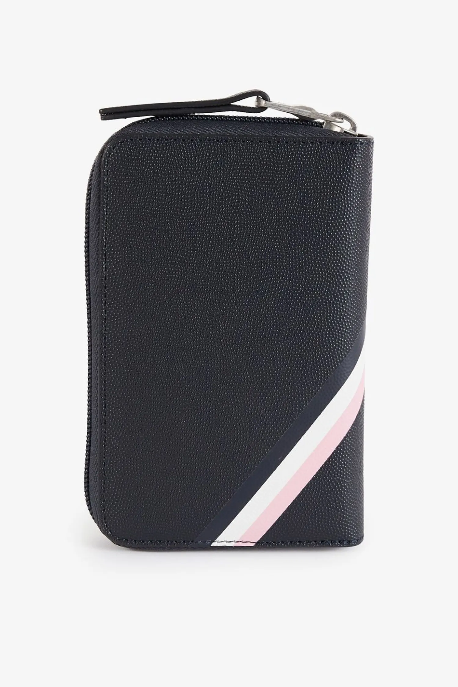 Hot Portefeuille Zippe Marine A Details Tricolores Homme Portefeuilles