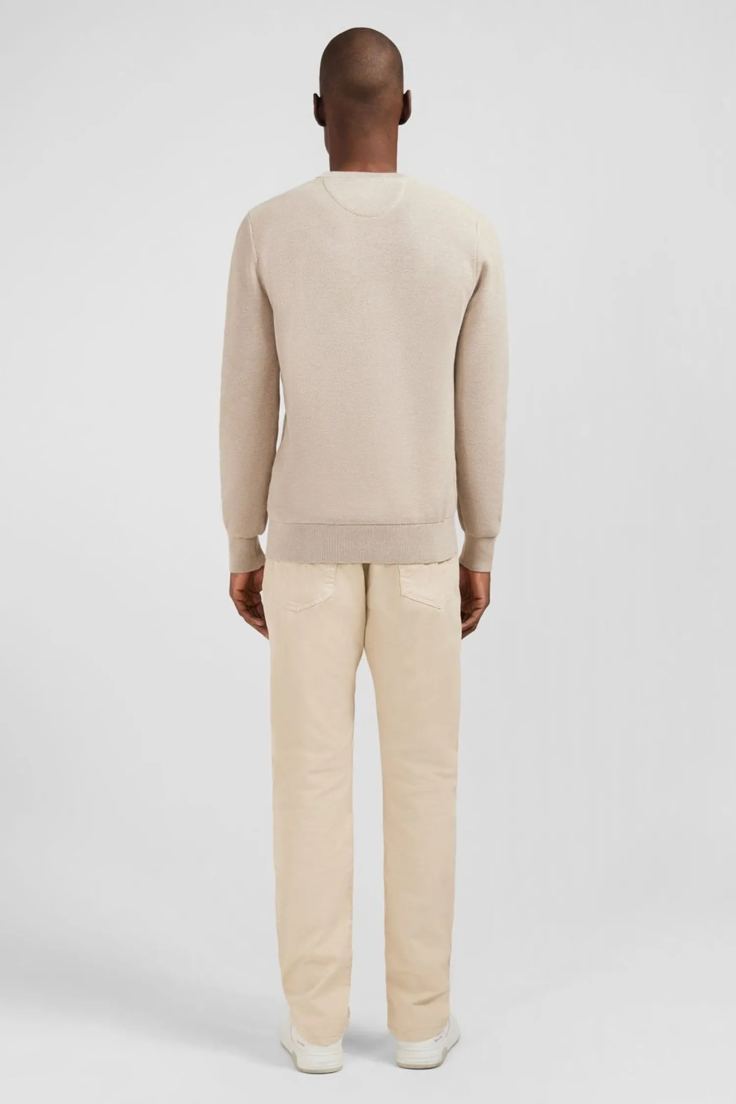 Clearance Pu Beige En aie Fantaiie Homme Pulls