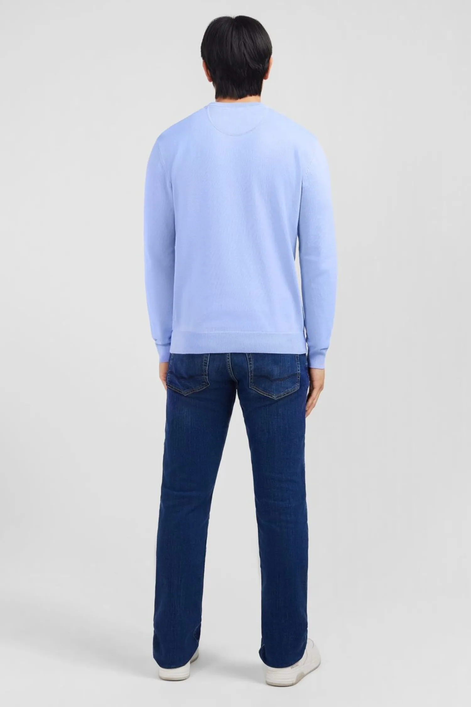 Best Pu Beu A Co Rond En Coton Homme Pulls