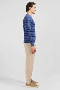 Sale Pu Beu A Rayure Homme Pulls