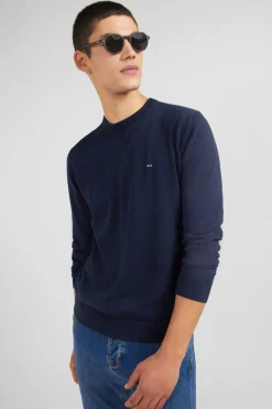 Hot Pu Beu arine A Co Rond En Coton Homme Pulls