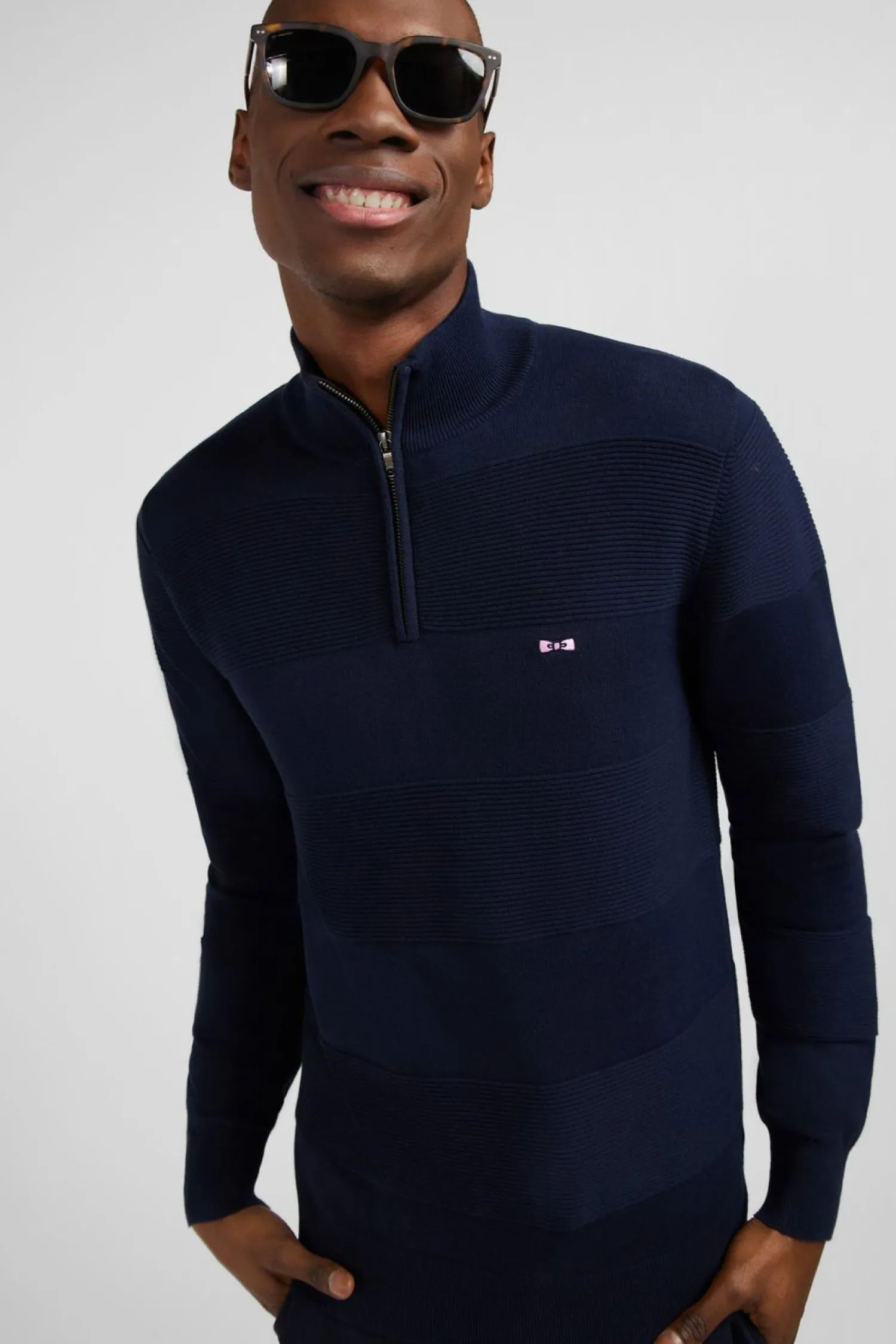 Outlet Pu Co Caionneur Zippe arine A Jeux De aie En Coton Homme Pulls