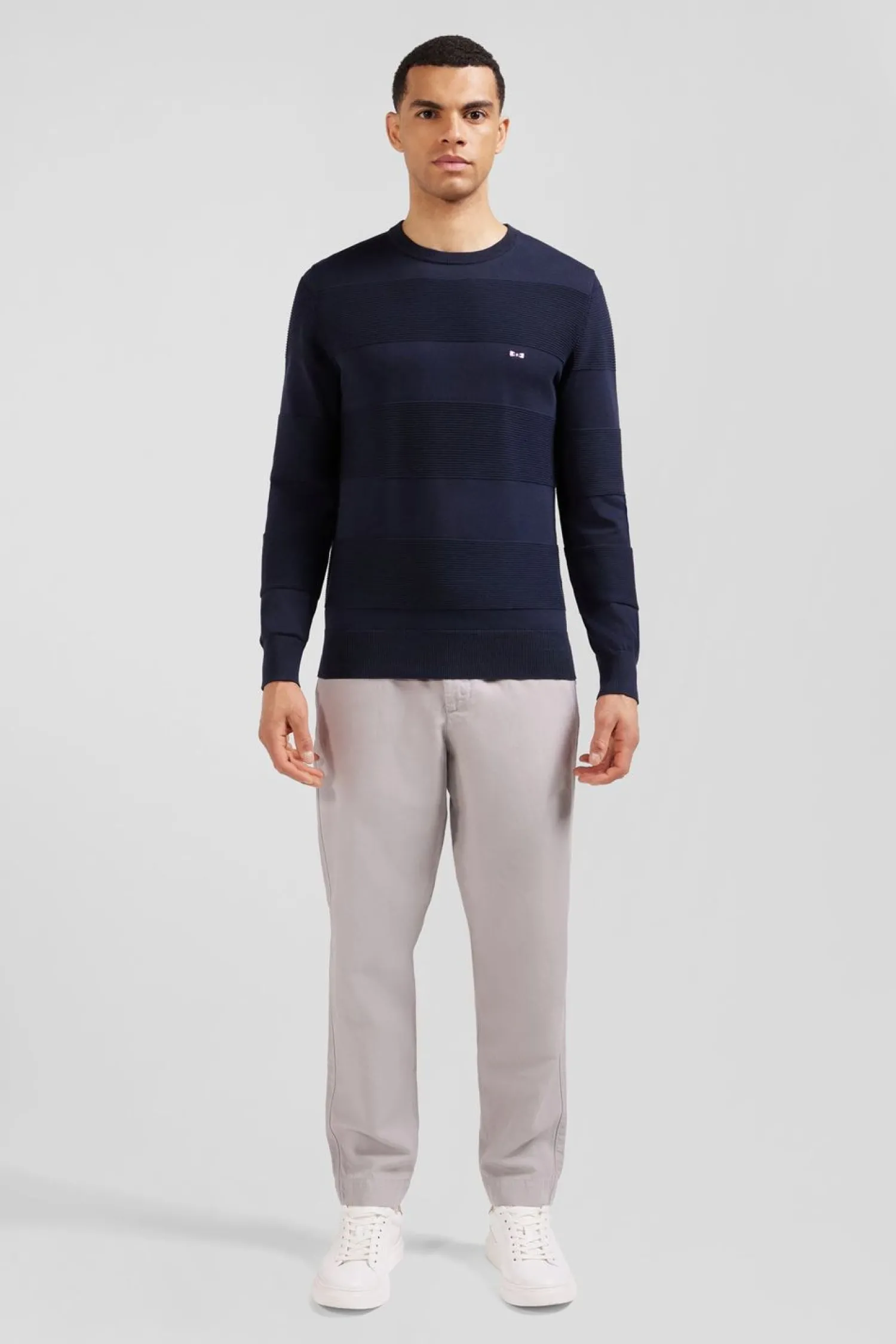 Pu Co Rond arine A Jeux De aie En Coton Homme Pulls