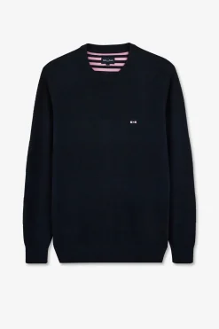 Pu Co Rond arine A Jeux De aie En Coton Homme Pulls