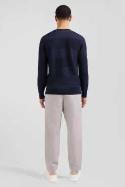 Pu Co Rond arine A Jeux De aie En Coton Homme Pulls