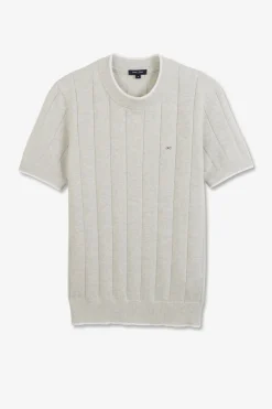 Sale Pu Gri Cair A anche Courte Uni Femme Pulls