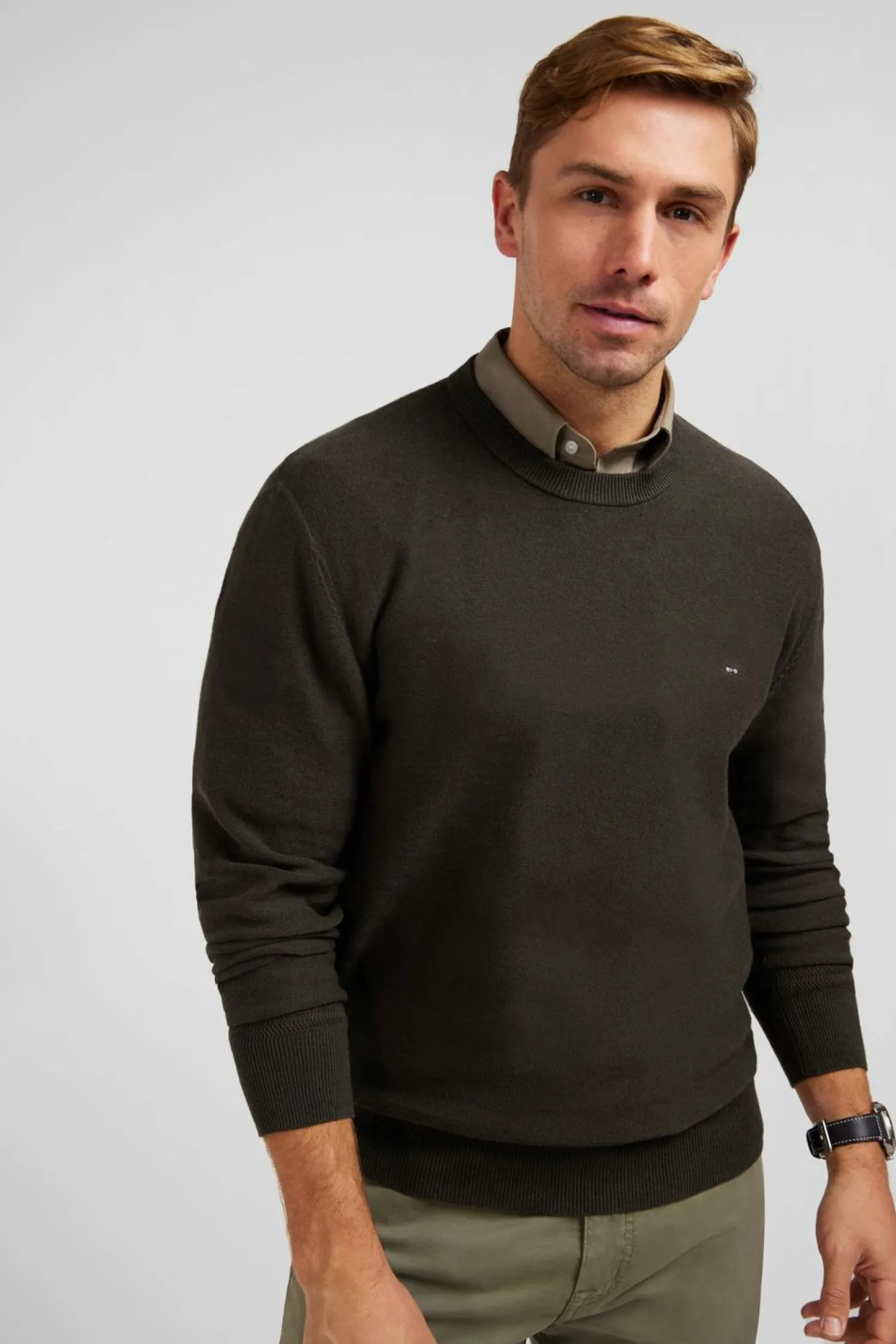 New Pu Kaki Fonce En in eange Homme Pulls