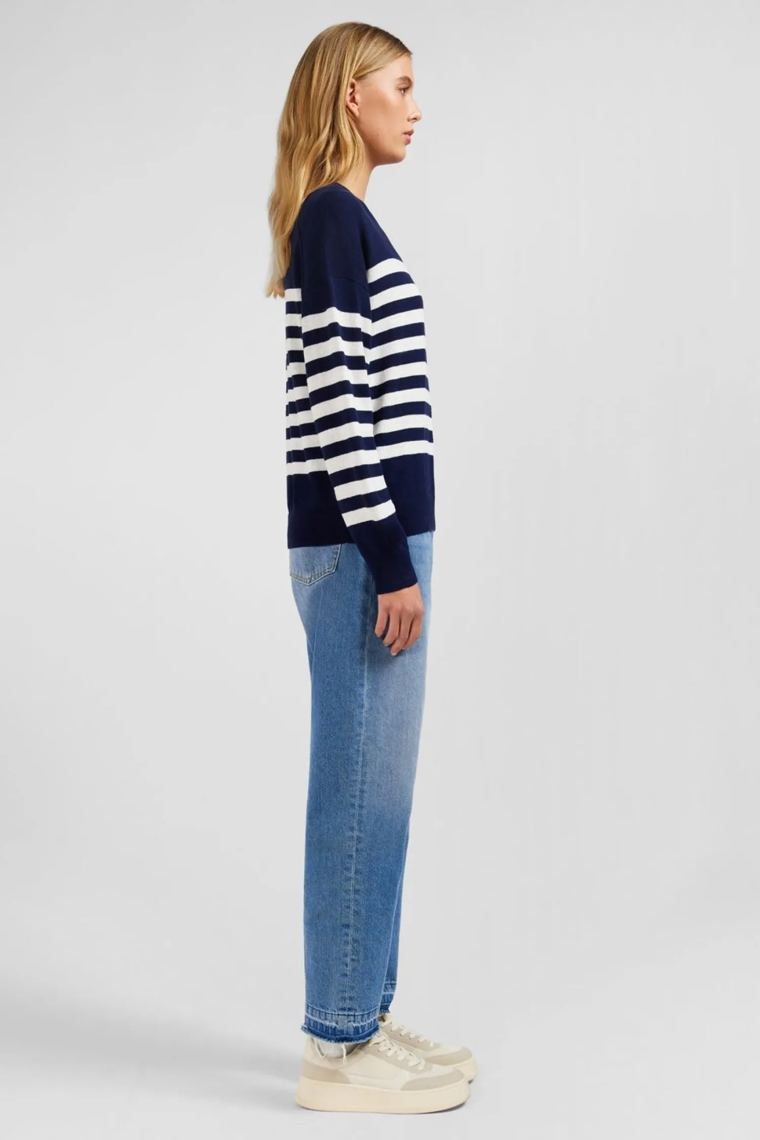Sale Pu ariniere arine Et Banc En in Et Coton Femme Pulls