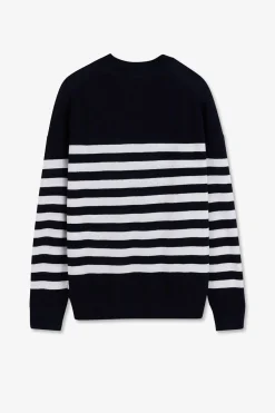 Sale Pu ariniere arine Et Banc En in Et Coton Femme Pulls