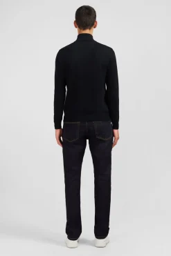 Sale Pu Noir A Co Caionneur En Coton Homme Pulls