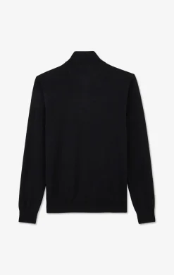 Sale Pu Noir A Co Caionneur En Coton Homme Pulls