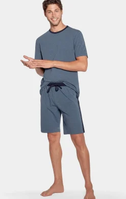 Online Pyjaa Court Beu Chine En Jerey Coton Homme Pyjamas