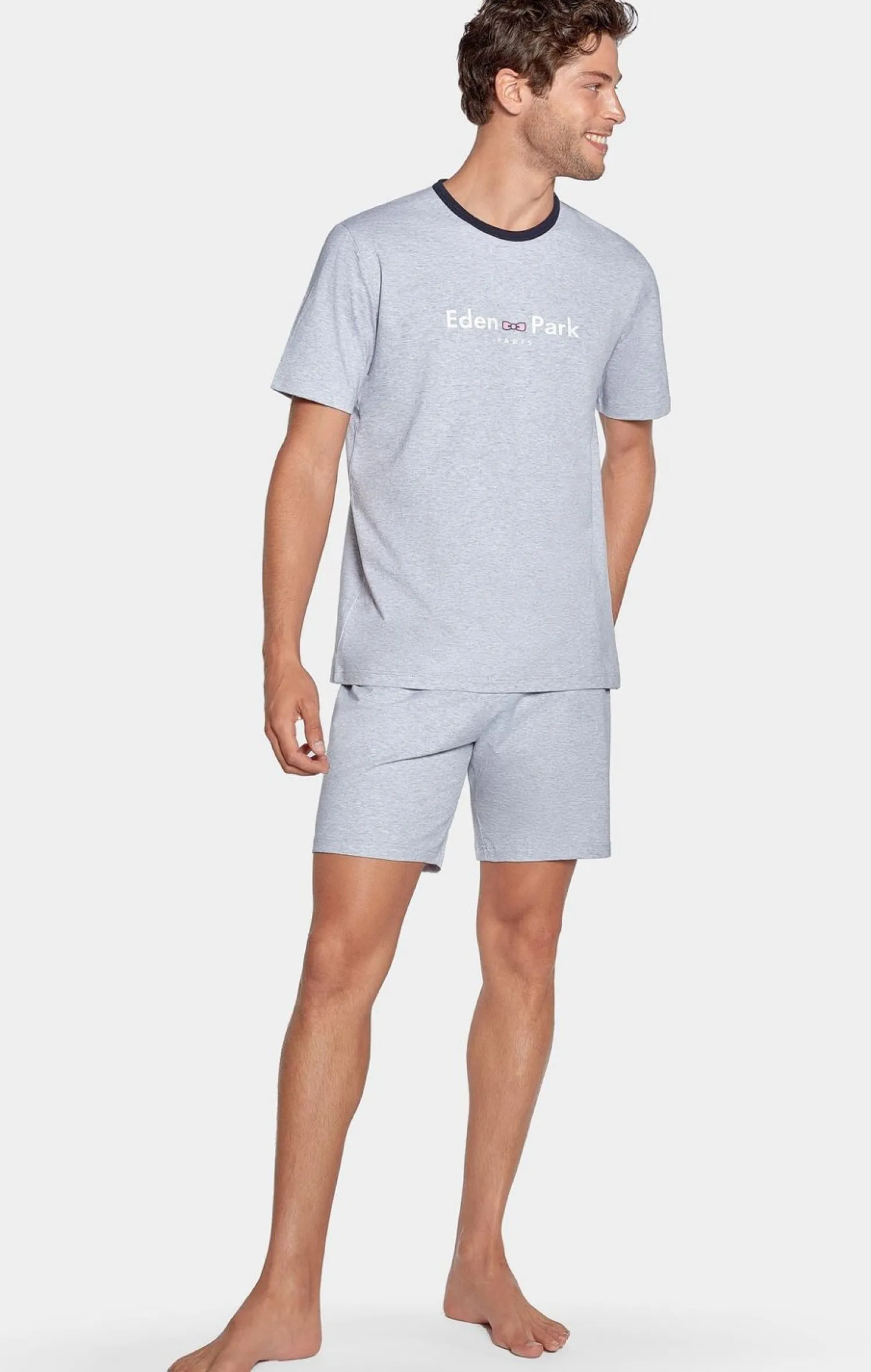 Best Pyjaa Court Gri ogo Homme Pyjamas