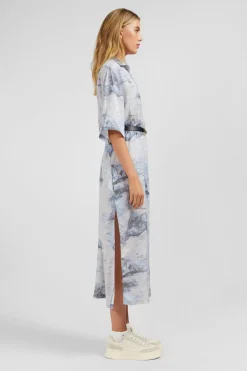 New Robe Cheie En yoce Beu Iprie Paier Femme Robes