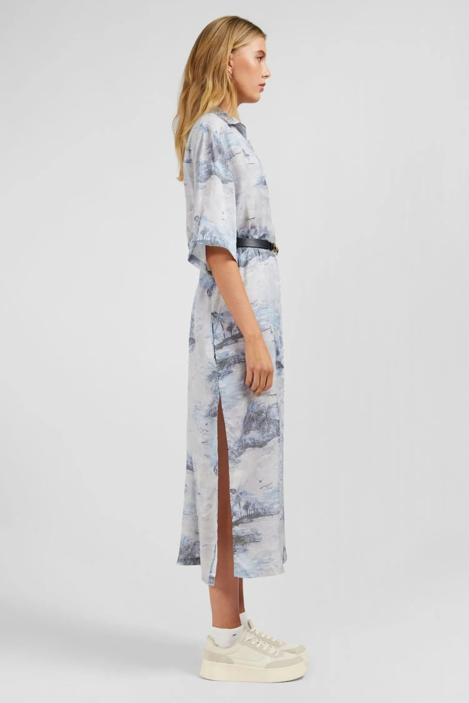 New Robe Cheie En yoce Beu Iprie Paier Femme Robes