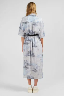 New Robe Cheie En yoce Beu Iprie Paier Femme Robes