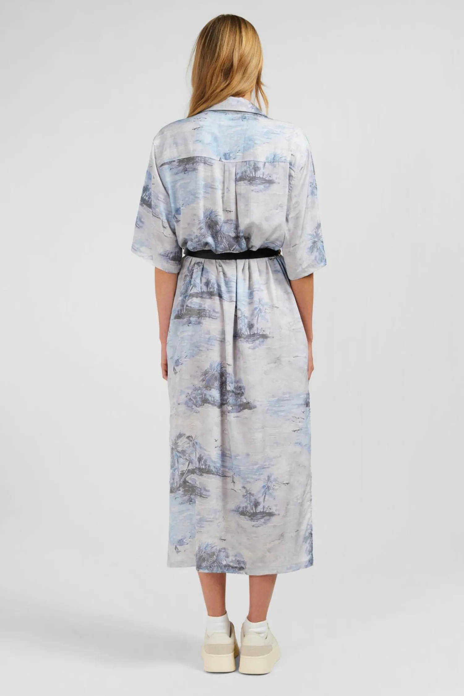 New Robe Cheie En yoce Beu Iprie Paier Femme Robes