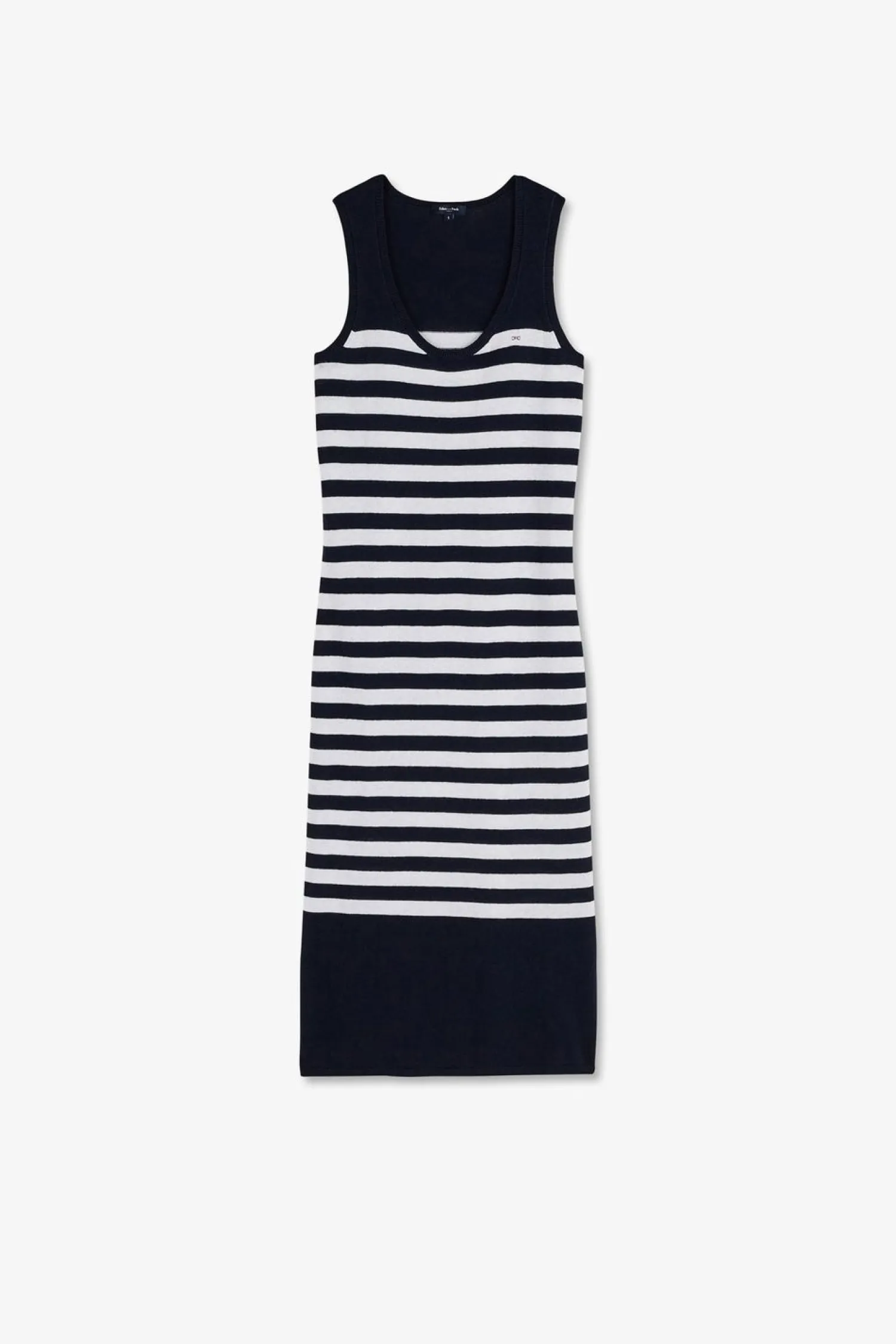 Discount Robe Debardeur ariniere arine Et Banche En in Et Coton Femme Robes