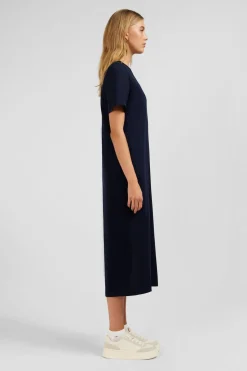 Sale Robe T-hirt arine En Coton Pia Femme Robes