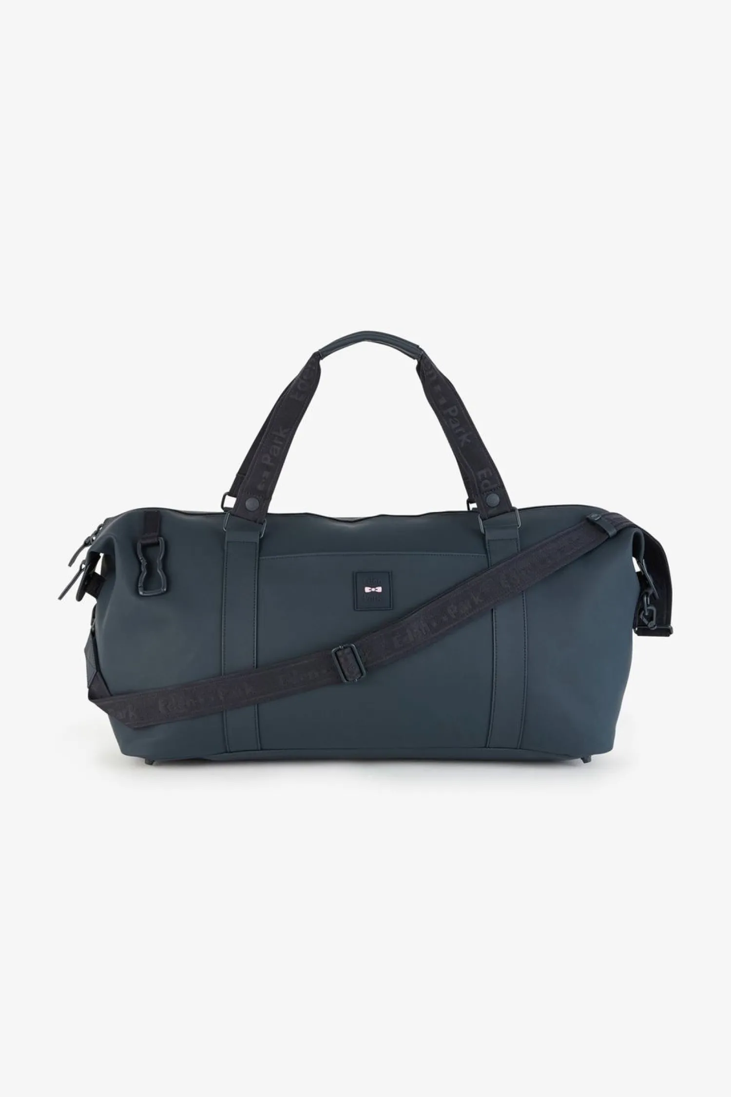 New Sac De Voyage En Gomme Bleu Fonce Homme Sacs De Voyage