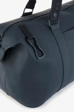 New Sac De Voyage En Gomme Bleu Fonce Homme Sacs De Voyage