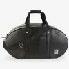 Online Sac De Voyage Ovale Noir En Cuir Homme Sacs De Voyage