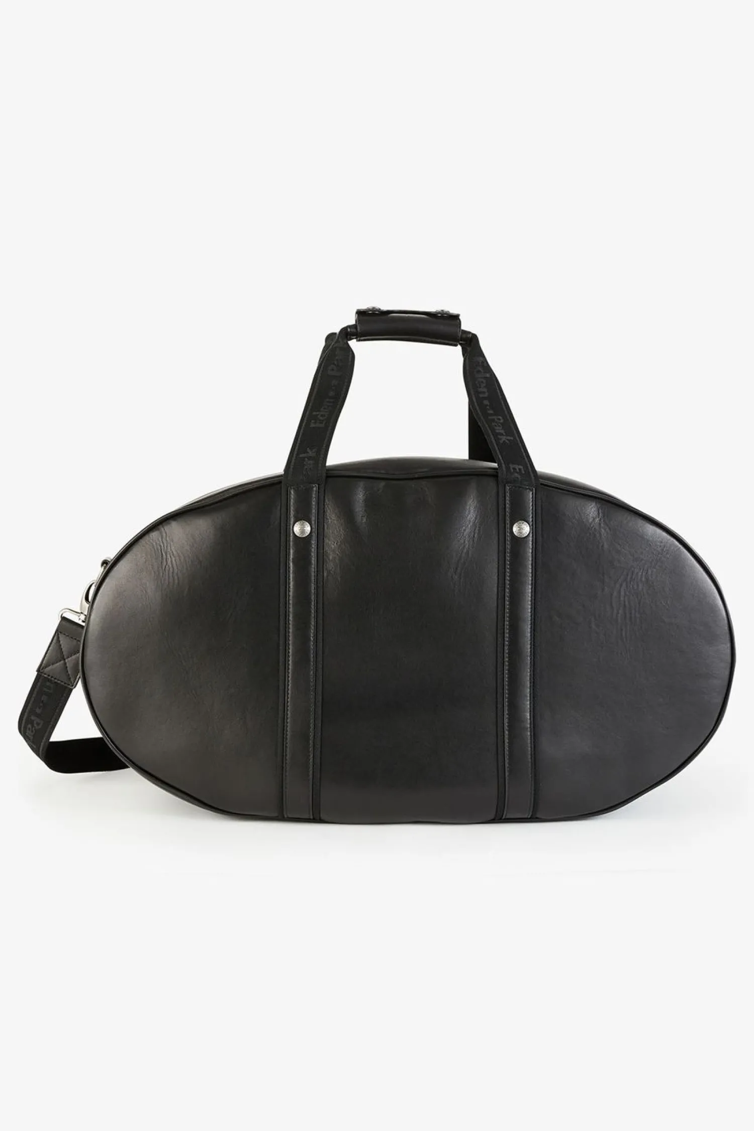 Online Sac De Voyage Ovale Noir En Cuir Homme Sacs De Voyage
