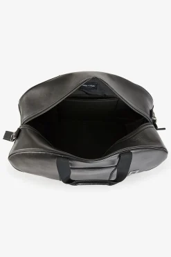 Online Sac De Voyage Ovale Noir En Cuir Homme Sacs De Voyage