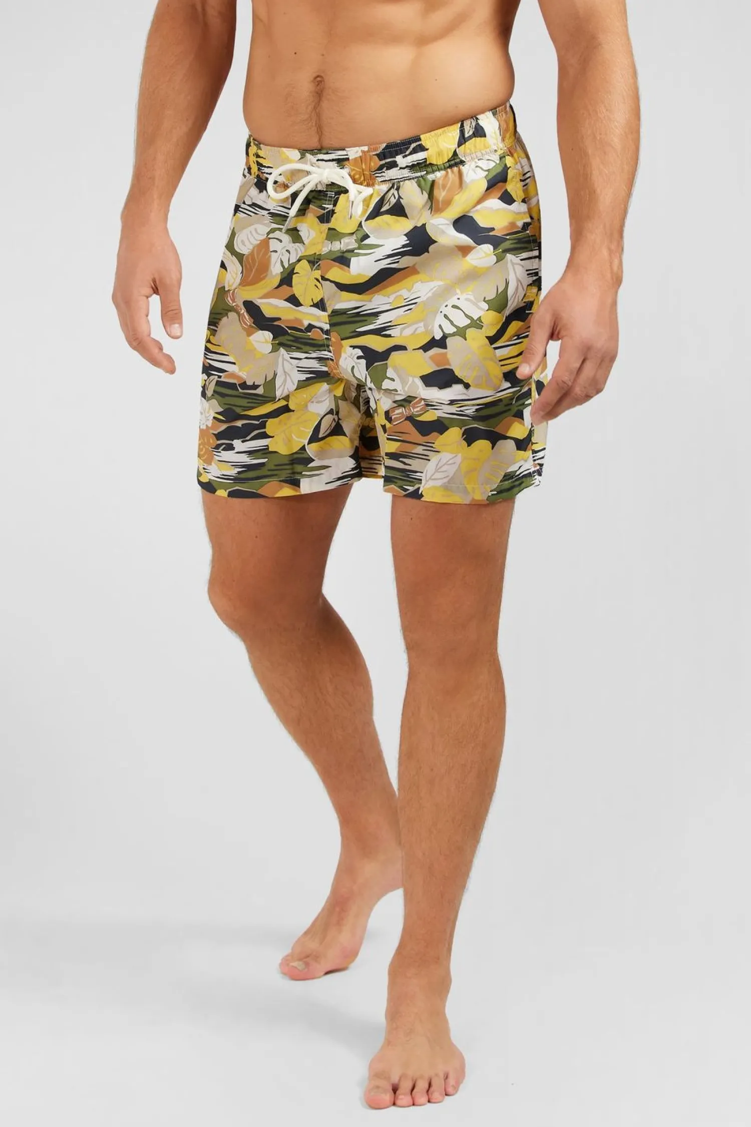 Discount hort De Bain Kaki Iprie Excuif Tropica Homme Maillots De Bain
