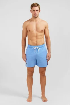 Clearance hort De Bain Uni Detai Bande Tricoore Homme Maillots De Bain